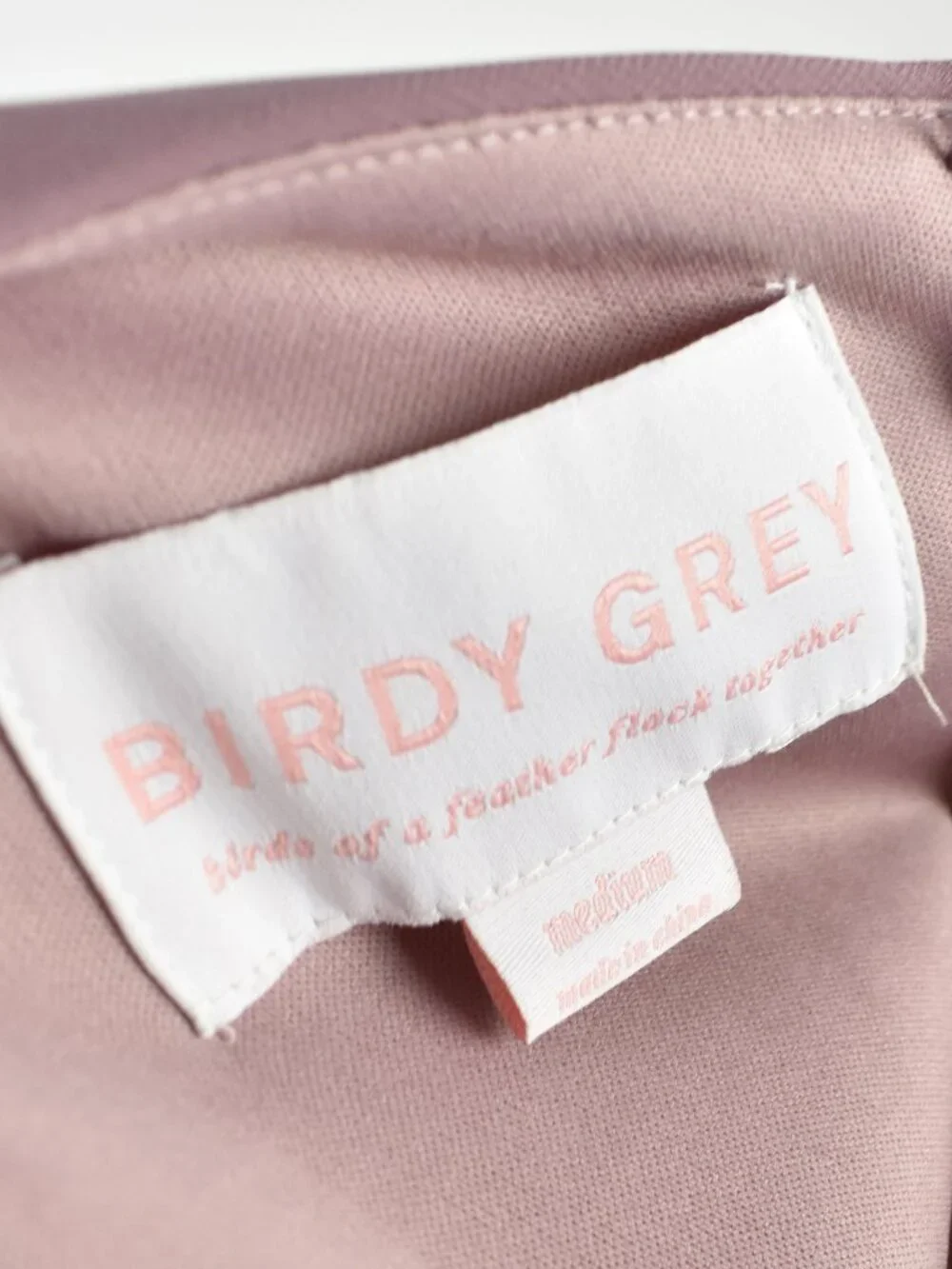 Birdy Grey DARK MAUVE Devin Convertible Chiffon Formal Dress - M - Picture 9 of 9